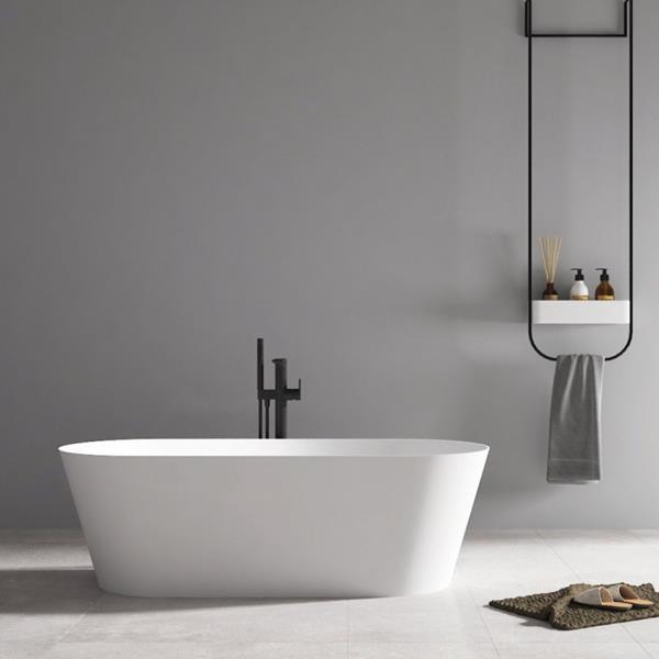 Maidstone - Salerno MWS 66 Inch Solid Surface Tubs