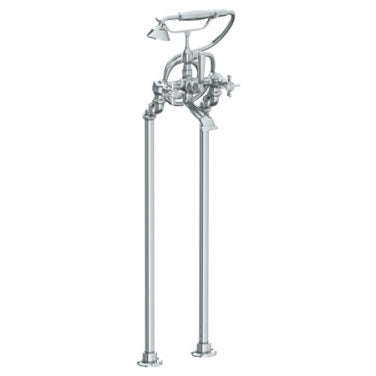 Watermark - Haley Floor Standing Bath Set with Hand Shower