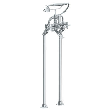 Watermark - Haley Floor Standing Bath Set with Hand Shower