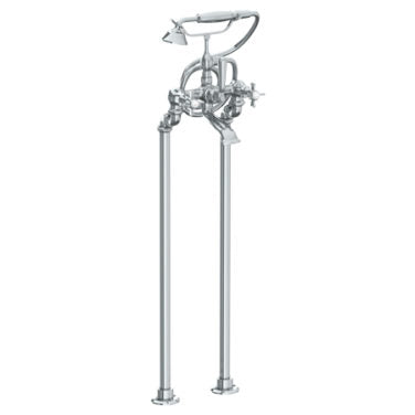 Watermark - Haley Floor Standing Bath Set with Hand Shower