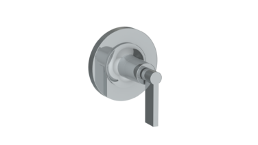 Watermark - Haley Wall Mounted Trim w/ Wall Plate, 3 1/2 Inch dia.