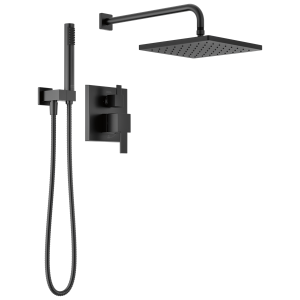 Delta - Modern Monitor 14 Series Shower With Raincan, Hand Shower & Rough Valve