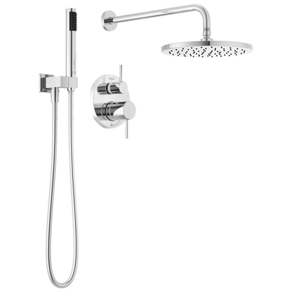 Delta - Modern Monitor 14 Series Shower With Raincan, Hand Shower & Rough Valve