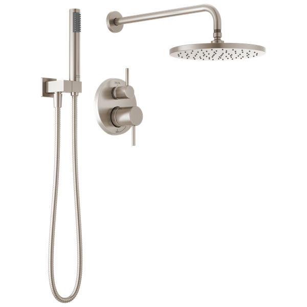 Delta - Modern Monitor 14 Series Shower With Raincan, Hand Shower & Rough Valve