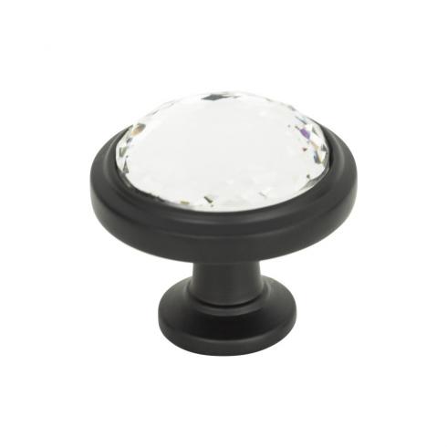 Atlas Homewares - Legacy Crystal 1 5/16 Inch Diameter Round Knob