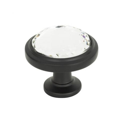 Atlas Homewares - Legacy Crystal 1 5/16 Inch Diameter Round Knob