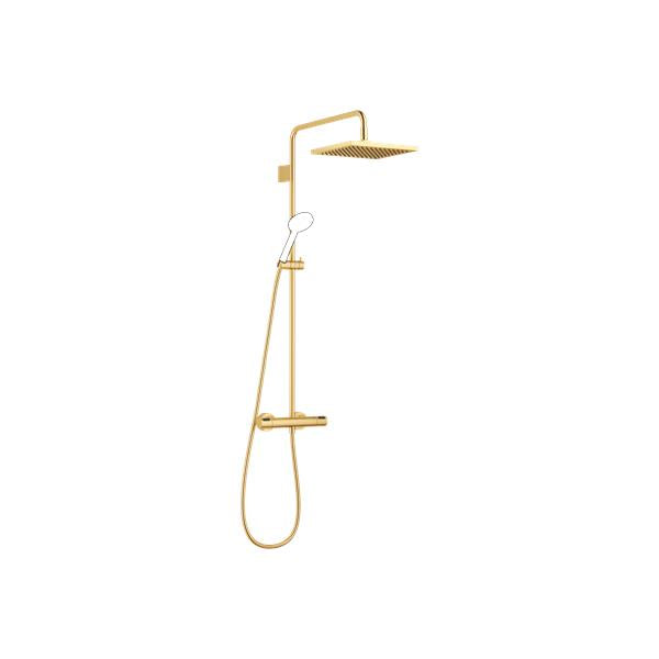 Dornbracht - Exposed Shower Set with shower thermostat without hand shower 11-3/4 x 9-1/2 Inch