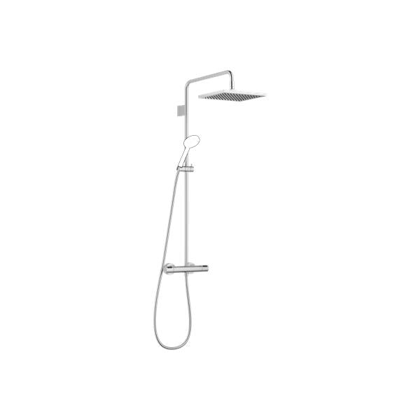 Dornbracht - Exposed Shower Set with shower thermostat without hand shower 11-3/4 x 9-1/2 Inch