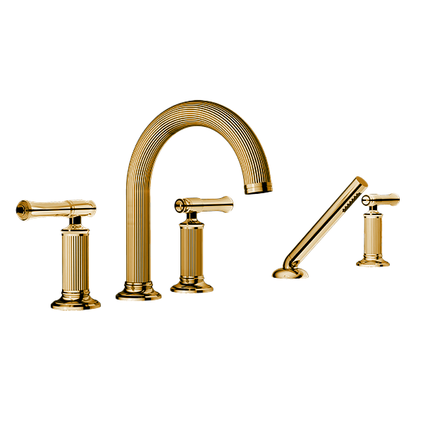 Santec - Athena II Trim - Roman Tub Filler With Hand Shower