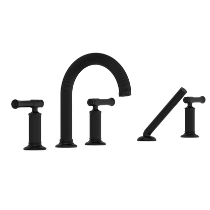 Santec - Athena II Trim - Roman Tub Filler With Hand Shower