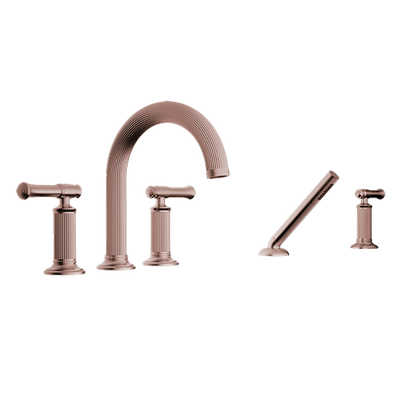 Santec - Athena II Trim - Roman Tub Filler With Hand Shower