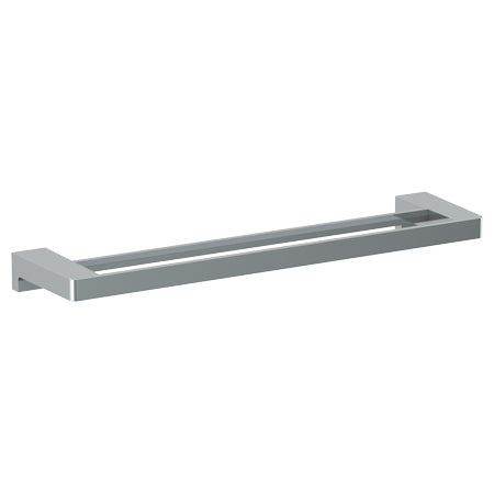 Watermark - Edge Wall Mounted Double Towel Bar, 24 Inch