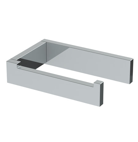 Watermark - Edge Wall Mounted Paper Holder W/ Rectangular Backplate