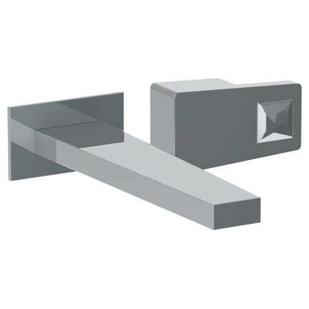 Watermark - Edge Wall Mounted 2 Hole Lavatory Set With 7 1/8 Inch CTC Spout