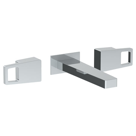 Watermark - Edge Wall Mounted 3 Hole Lavatory Set With 7 1/8 Inch CTC Spout