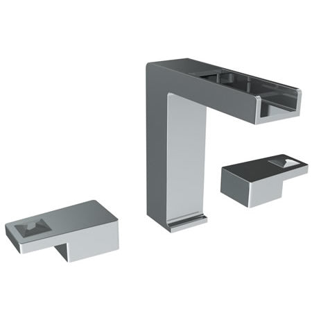 Watermark - Edge Deck Mounted 3 Hole Waterfall Lavatory Set