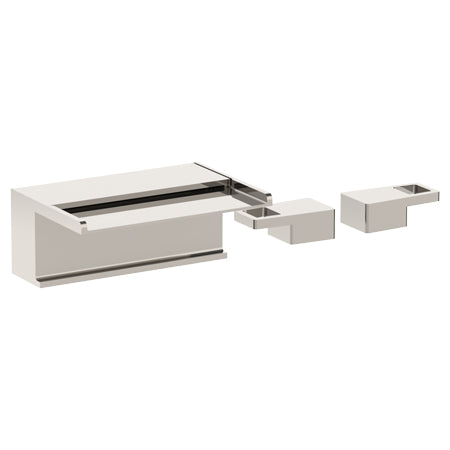 Watermark - Edge Deck Mounted 3 Hole Bath Set With Waterfall Spout