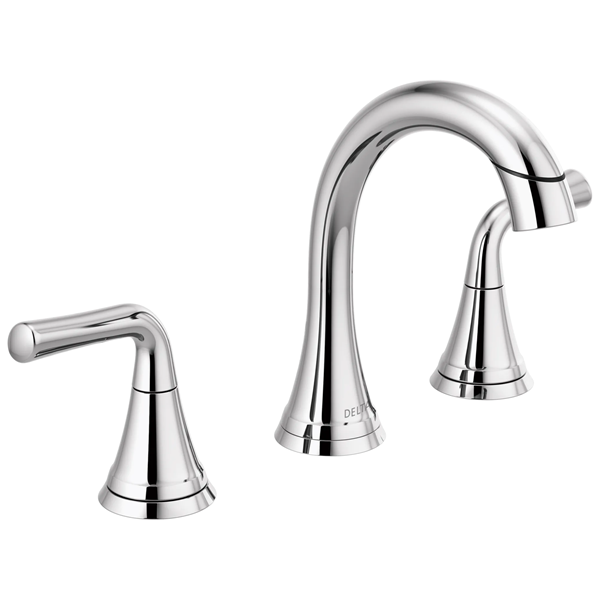 Delta - Kayra Two Handle Widespread Pull-Down Bathroom Faucet