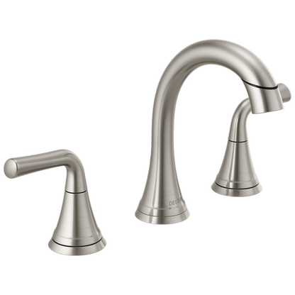 Delta - Kayra Two Handle Widespread Pull-Down Bathroom Faucet