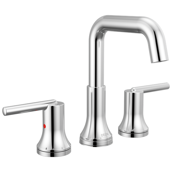 Delta - Trinsic Two Handle Widespread Bathroom Faucet