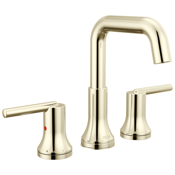 Delta - Trinsic Two Handle Widespread Bathroom Faucet