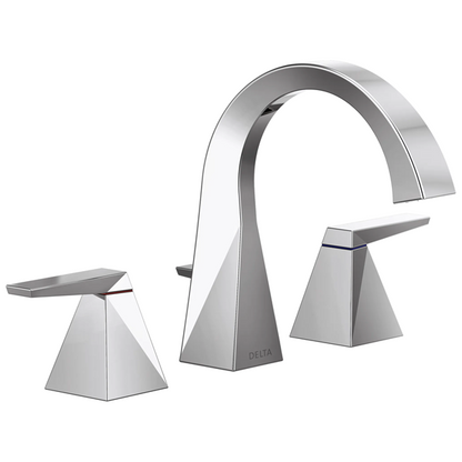 Delta - Trillian Two Handle Widespread Bathroom Faucet
