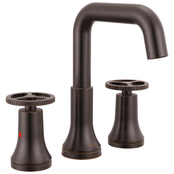 Delta - Trinsic Two Handle Widespread Bathroom Faucet