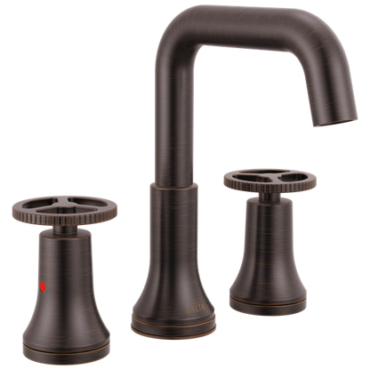 Delta - Trinsic Two Handle Widespread Bathroom Faucet
