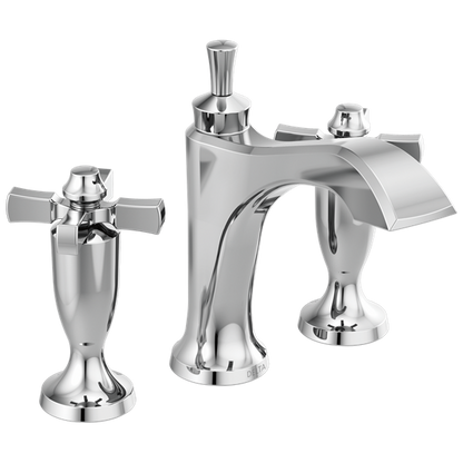 Delta - Dorval Two Handle Widespread Bathroom Faucet
