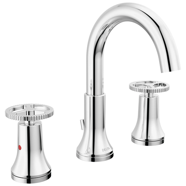 Delta - Trinsic Two Handle Widespread Bathroom Faucet