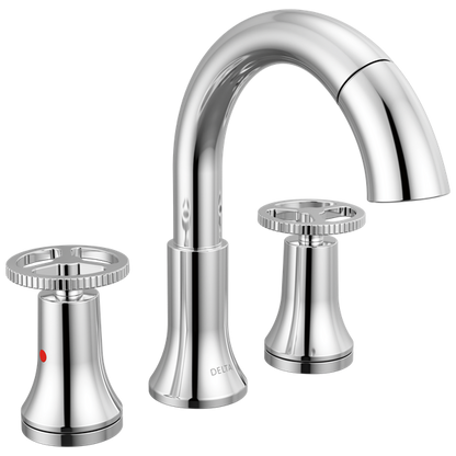 Delta - Trinsic Two Handle Widespread Pull Down Bathroom Faucet