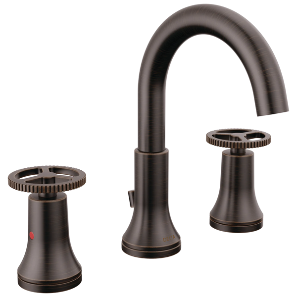 Delta - Trinsic Two Handle Widespread Bathroom Faucet
