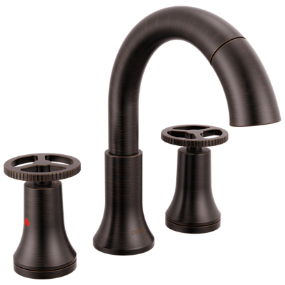 Delta - Trinsic Two Handle Widespread Pull Down Bathroom Faucet