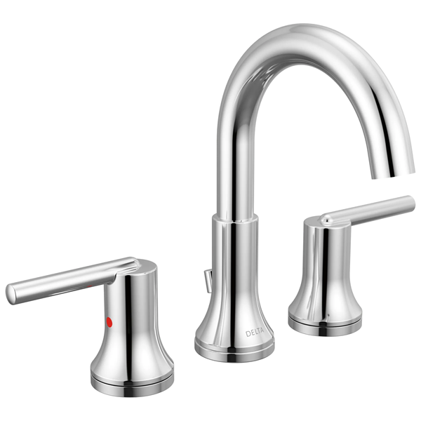 Delta - Trinsic Two Handle Widespread Bathroom Faucet