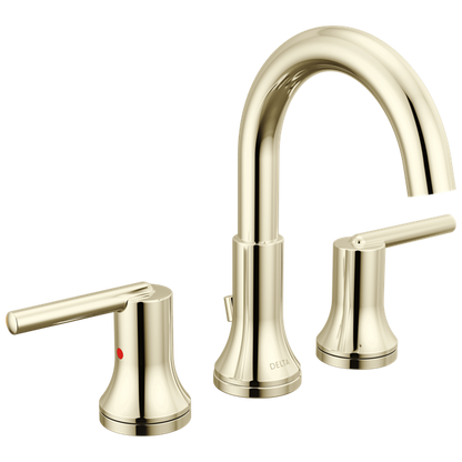 Delta - Trinsic Two Handle Widespread Bathroom Faucet