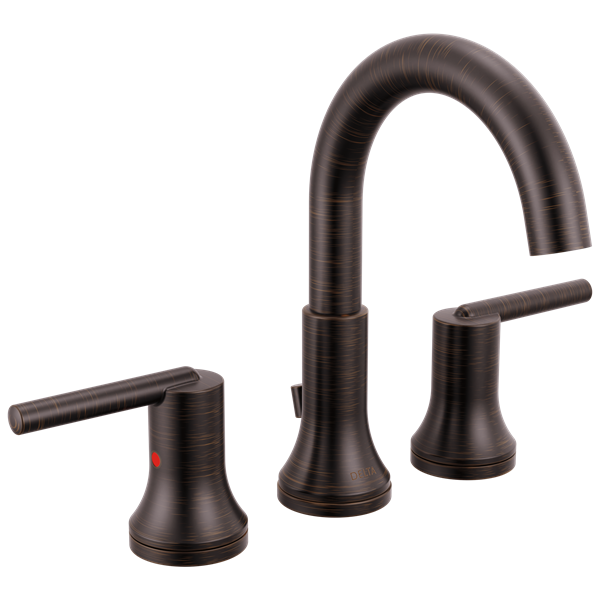 Delta - Trinsic Two Handle Widespread Bathroom Faucet