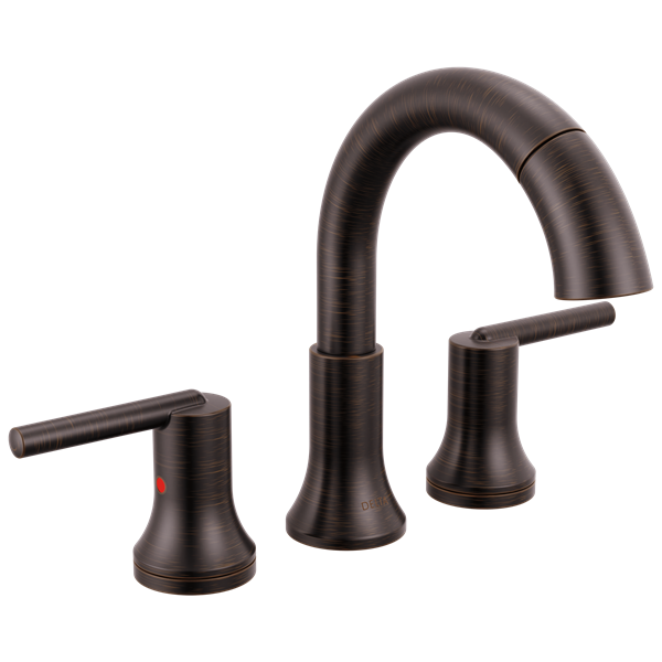 Delta - Trinsic Two Handle Widespread Pull Down Bathroom