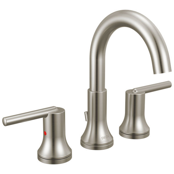 Delta - Trinsic Two Handle Widespread Bathroom Faucet