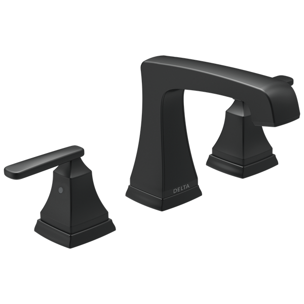 Delta - Ashlyn Two Handle Widespread Bathroom Faucet With Ez Anchor