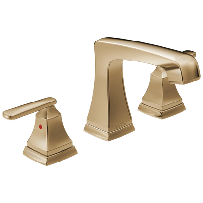 Delta - Ashlyn Two Handle Widespread Bathroom Faucet With Ez Anchor