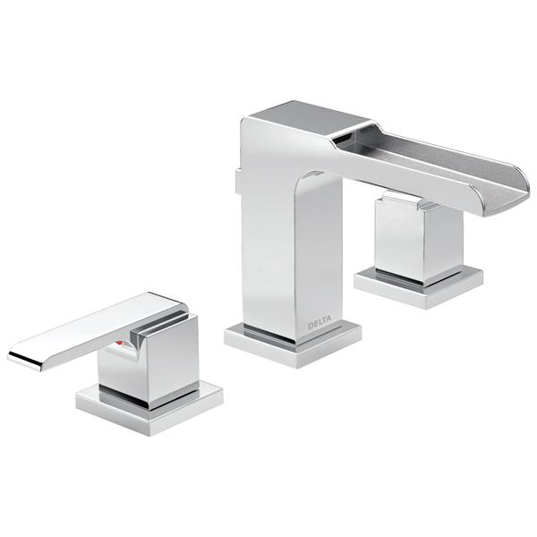 Delta - Ara Two Handle Widespread Channel Bathroom Faucet