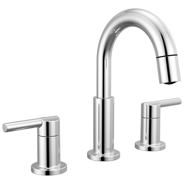 Delta - Nicoli Two Handle Widespread Pull-Down Bathroom Faucet