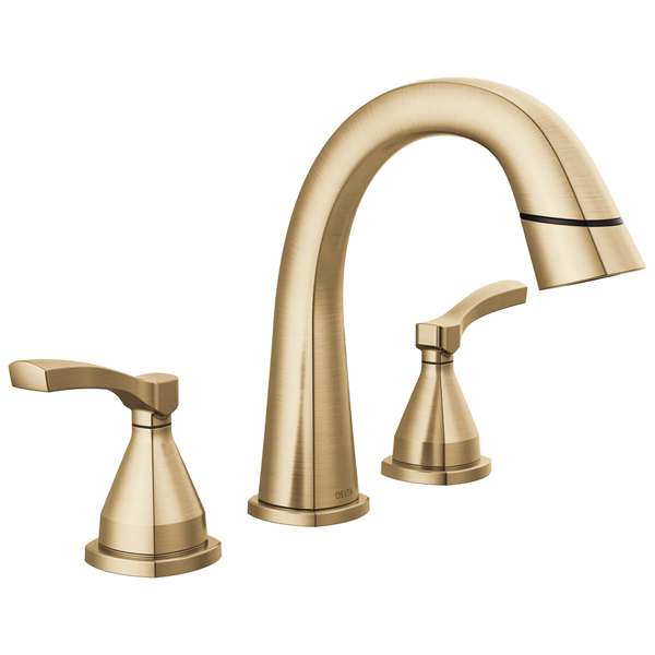 Delta - Stryke Two Handle Widespread Pull Down Bathroom Faucet