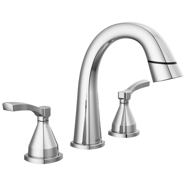 Delta - Stryke Two Handle Widespread Pull Down Bathroom Faucet