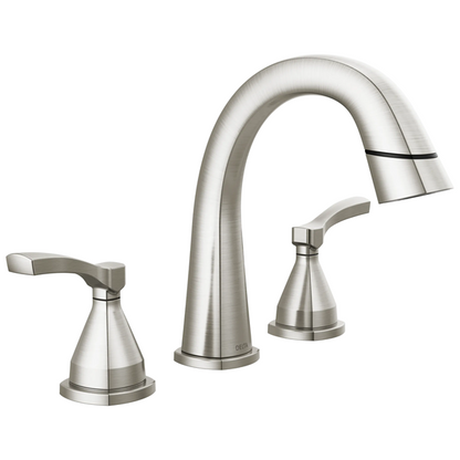 Delta - Stryke Two Handle Widespread Pull Down Bathroom Faucet