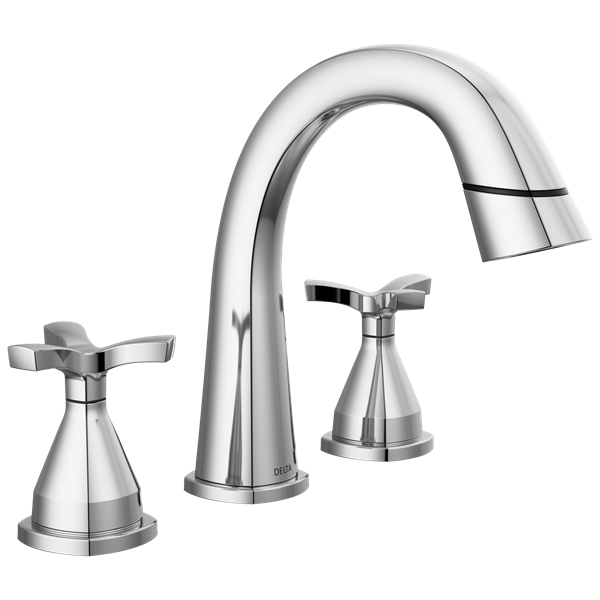 Delta - Stryke Two Handle Widespread Pull Down Bathroom Faucet