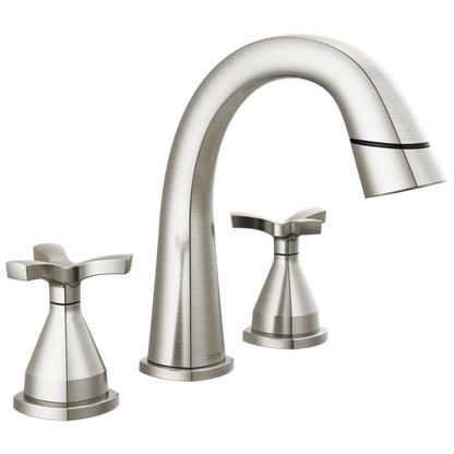 Delta - Stryke Two Handle Widespread Pull Down Bathroom Faucet