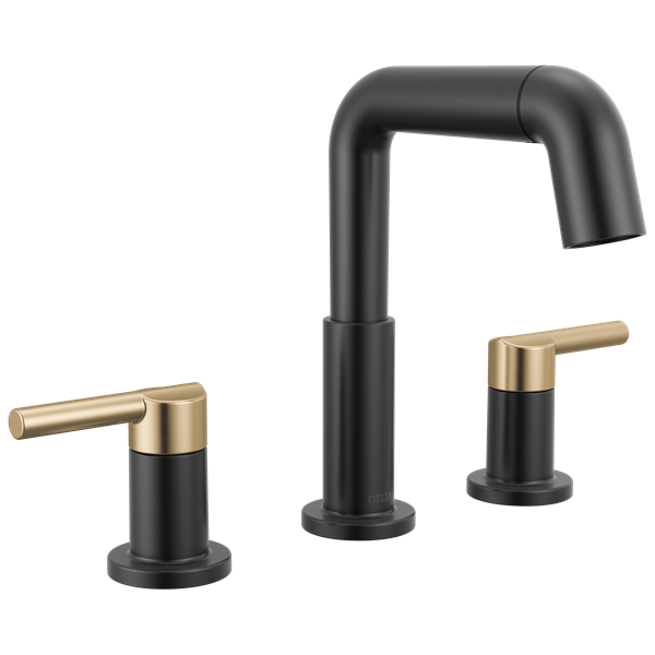 Delta - Nicoli Two Handle Widespread Pull-Down Bathroom Faucet