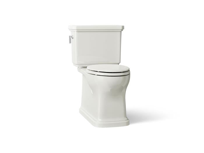 Kohler - Claude by Studio McGee Two-piece elongated toilet with skirted trapway, 1.28 gpf