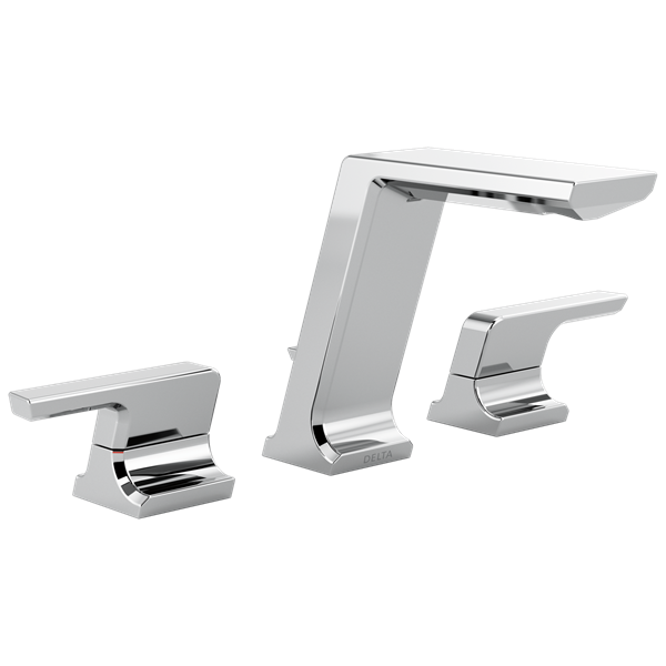 Delta - Pivotal Two Handle Widespread Bathroom Faucet
